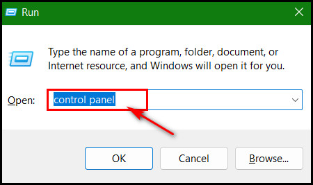 go-to-control-panel-from-run