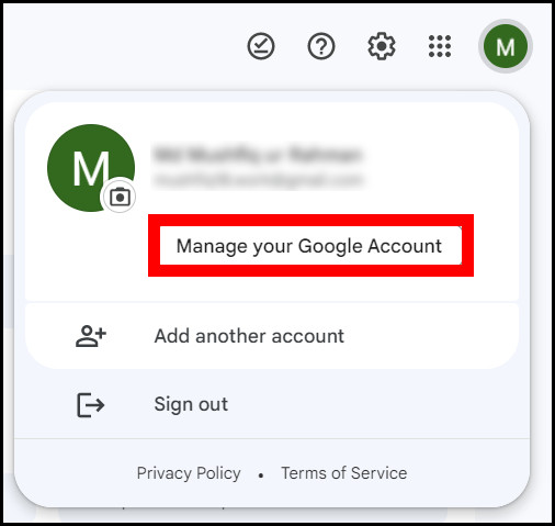 manage-google-account