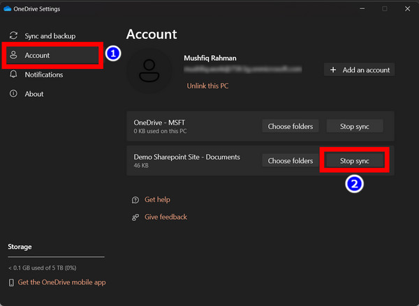 onedrive-account-stop-sync