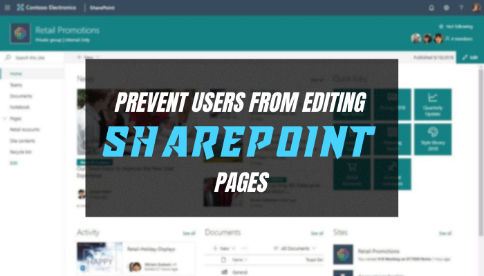 prevent-users-from-editing-sharepoint-pages