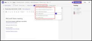 Set Up Microsoft Teams Meetings in Different Time Zones