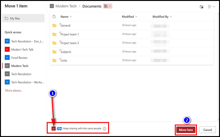 tick-box-for-sharing-access-while-moving-files-in-sharepoint