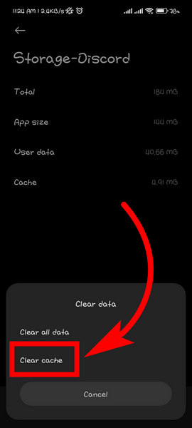 discord-mobile-clear-cache