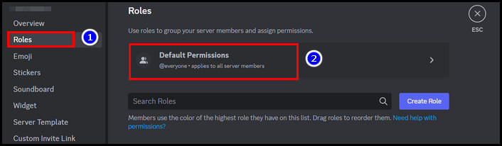select-roles-and-then-default-permissions