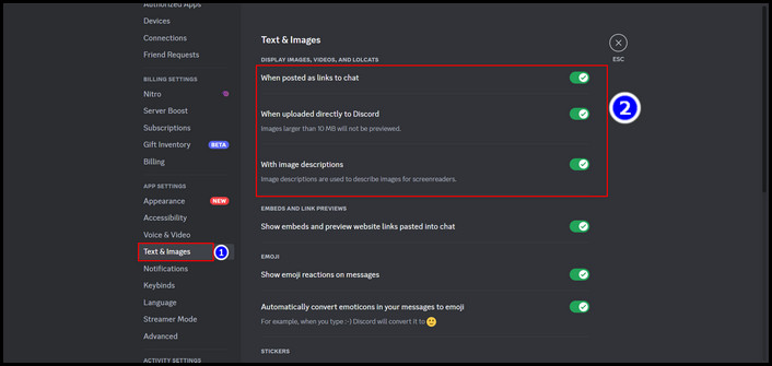 text-images-priview-discord