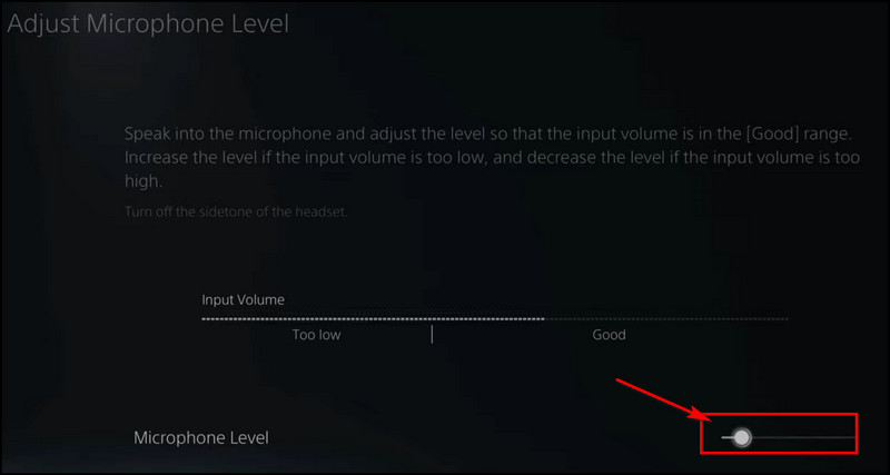 adjust-microphone-level-on-ps5