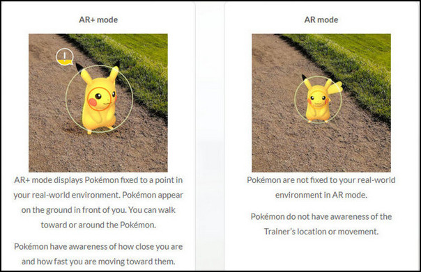 ar-mode-vs-ar-plus-mode-pokemon-go