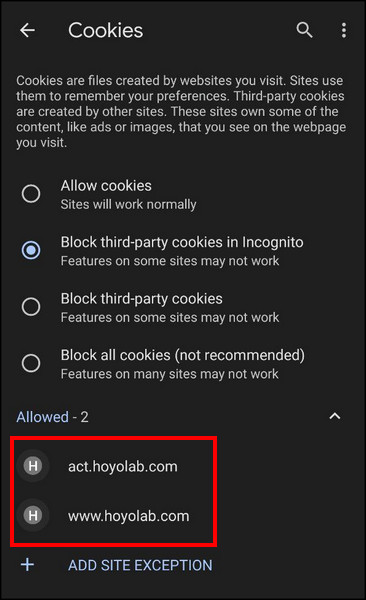 chrome-allowed-site-cookies