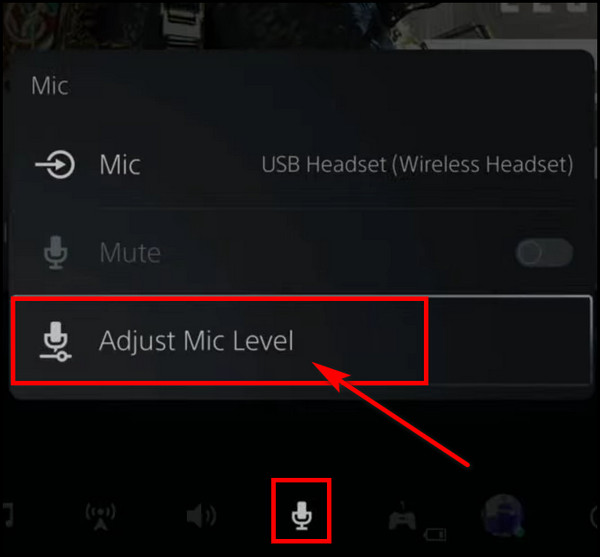 click-adjust-mic-level-for-ps5
