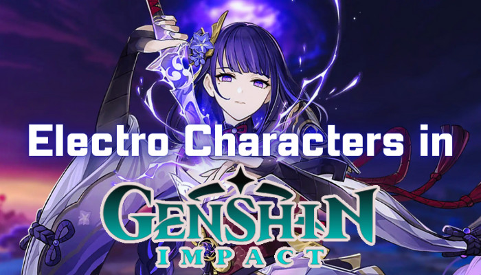 electro characters genshin impact tier list