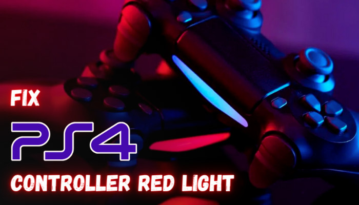 Fix PS4 Controller Red Light [6 Quick & Easy 2023]