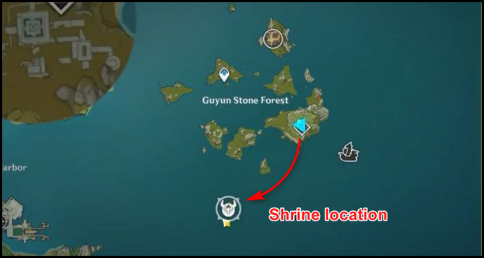 guyun-stone-forest-shrine-location