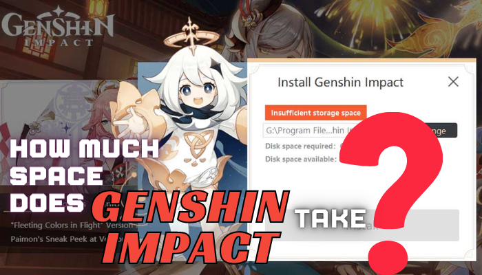 How Much Space Does Genshin Impact Take 
