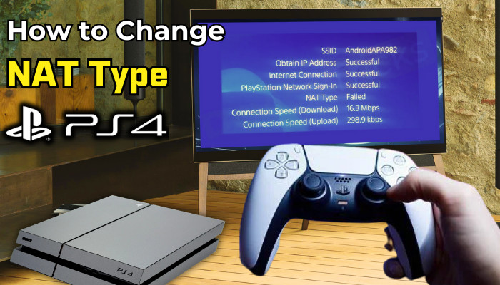 How to Change NAT Type PS4 [Lag Free Online Gaming 2024]