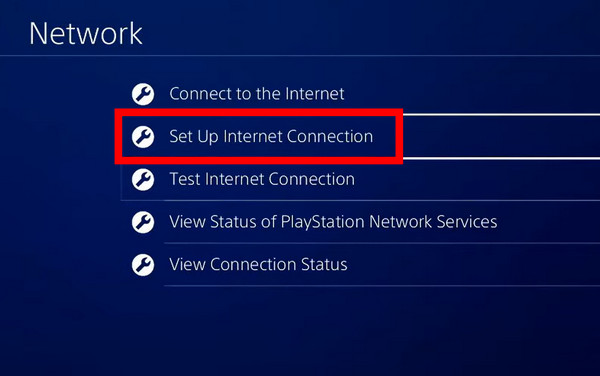 test internet connection speed ps4