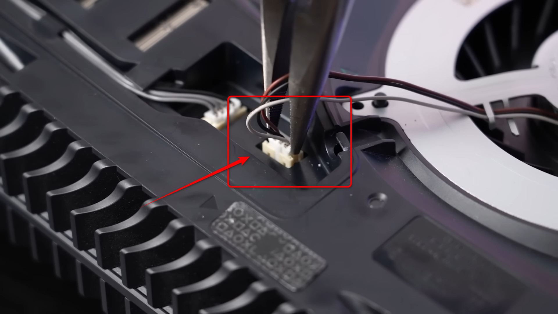 ps5-remove-intake-fan-connection