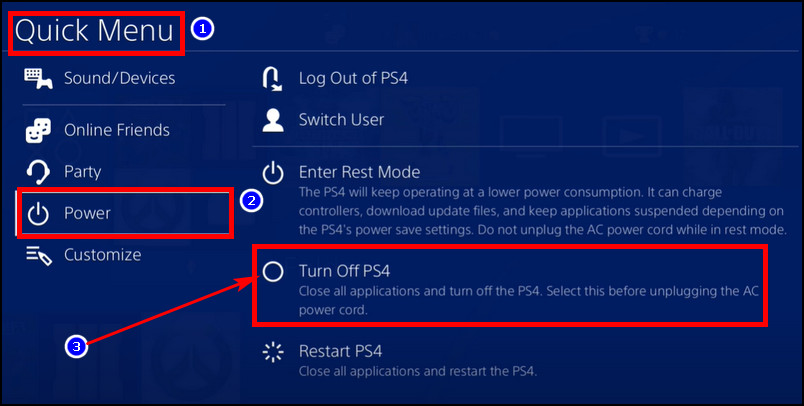 turn-off-ps4-from-quick-menu